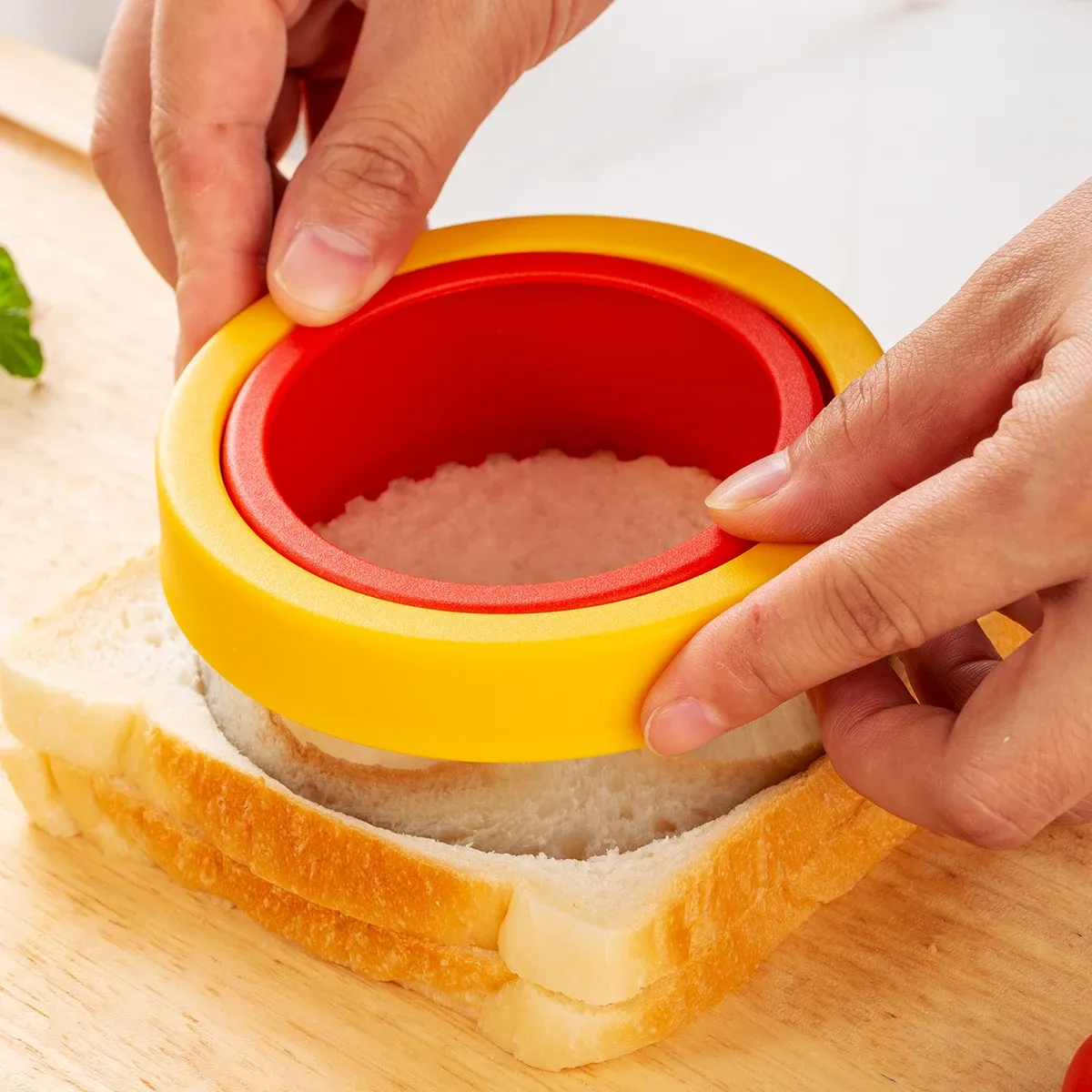 1 Coupe-sandwich et scelleur, coupe-légumes pour enfants, appareil à sandwichs, boîte à lunch, boîte bento, DIV Lunch 2
