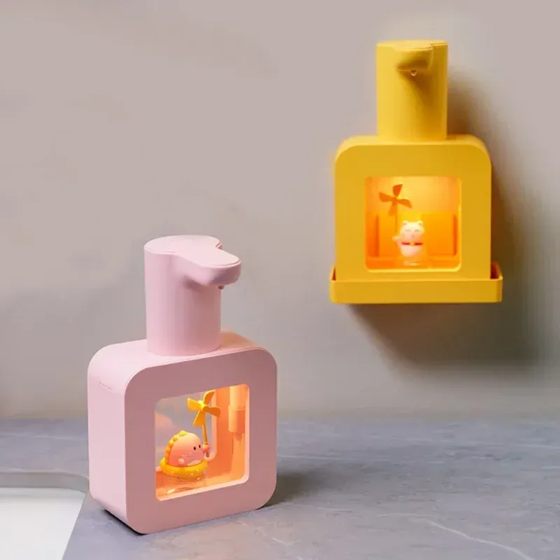 Distributeur automatique de savon sans contact au motif animal