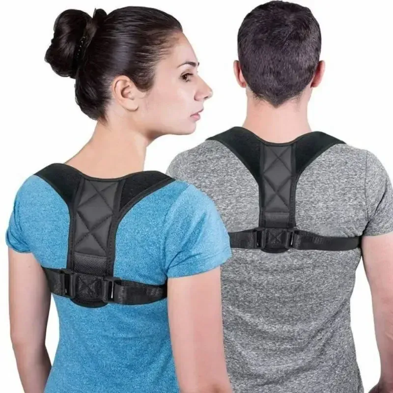 Ceinture correctrice de posture pour le dos, anti-bossu pour hommes et femmes, maintien de la posture assise et des épaules 2