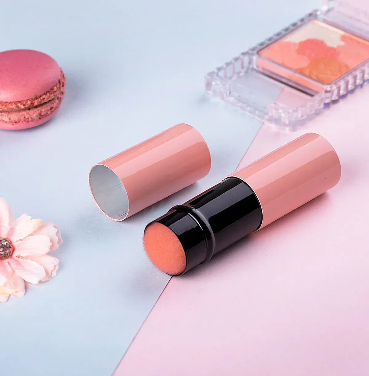 Pinceau de maquillage, ambiance lifestyle