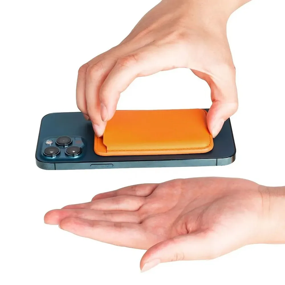 Porte-cartes en situation d'usage