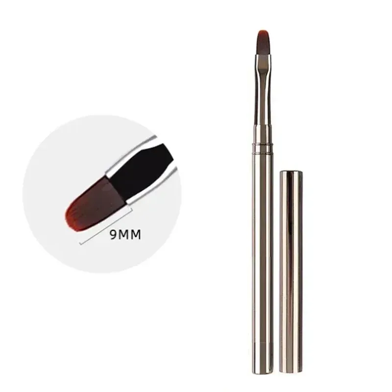 Stylo de photothérapie pour colle à ongles, pinceau pour gel UV, acrylique, peinture pour nail art, dessin, pinceau de manucure professionnel, outil 3