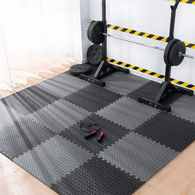Tapis de yoga emboîtables 30 x 30 cm, lot de 16 pièces en mousse EVA antidérapante 10