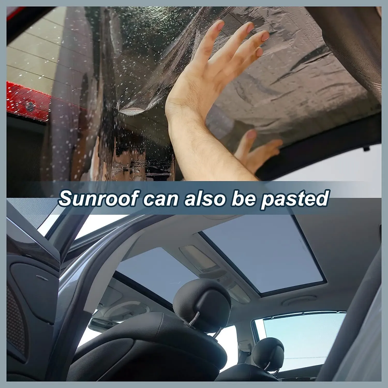 Film teinté pour vitres de voiture 8 m, protection UV et thermique, résistant aux rayures 3