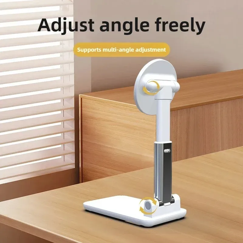 Support de téléphone magnétique flexible et réglable, support de bureau portable et pliable pour tous les smartphones, avec accessoires à pince serrante 3