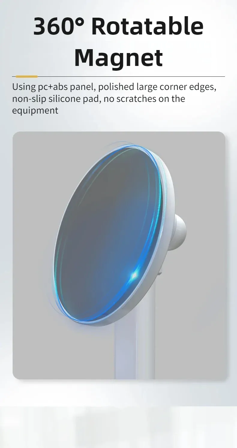 Support de téléphone magnétique, appel vidéo