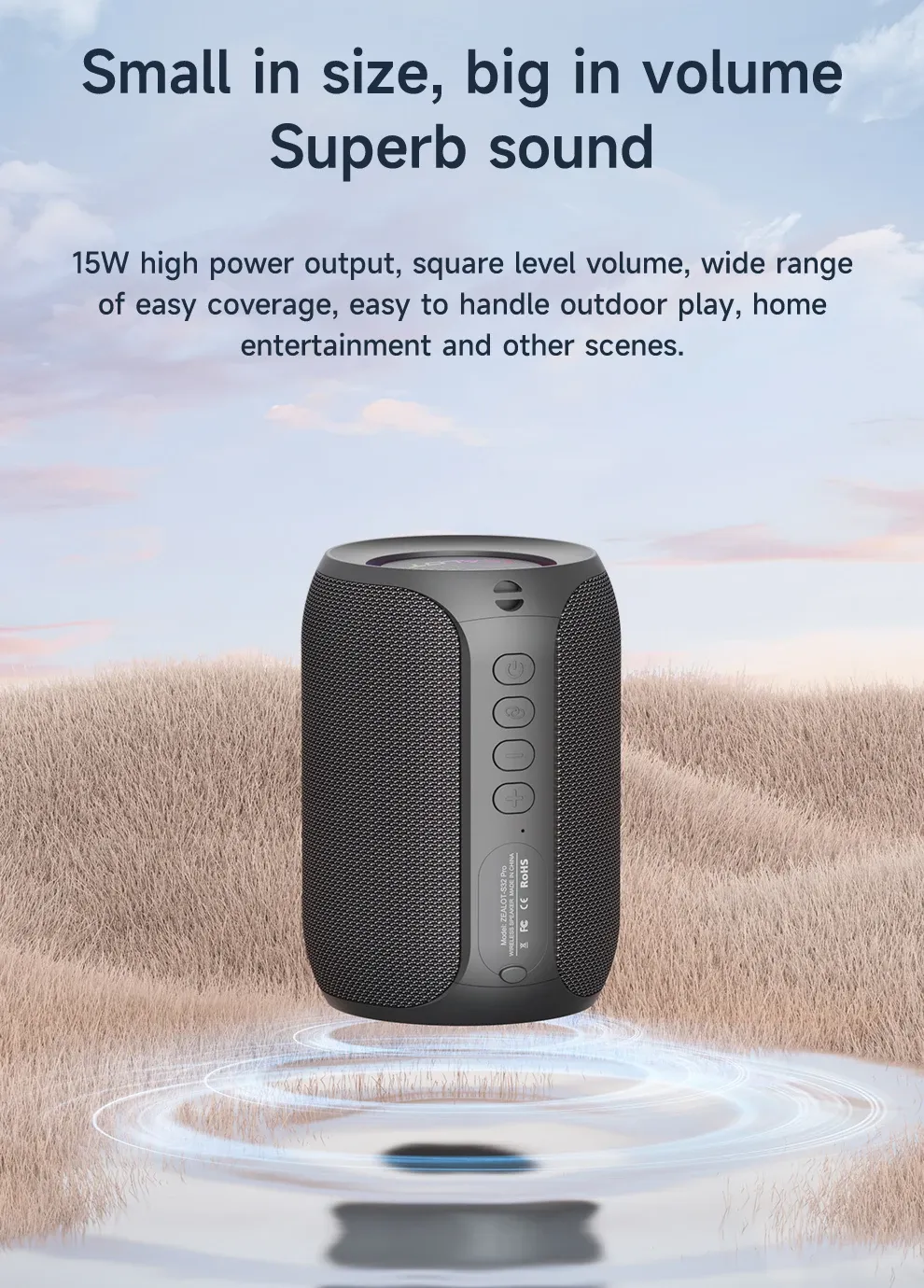 ZEALOT S32PRO design compact