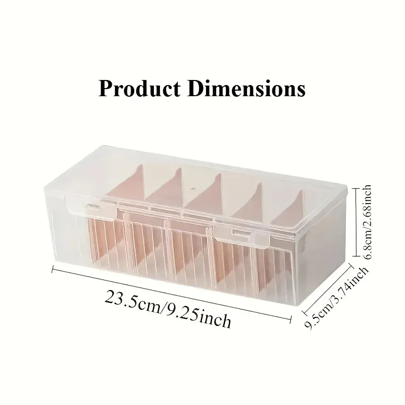 Boîte de rangement en plastique au design épuré