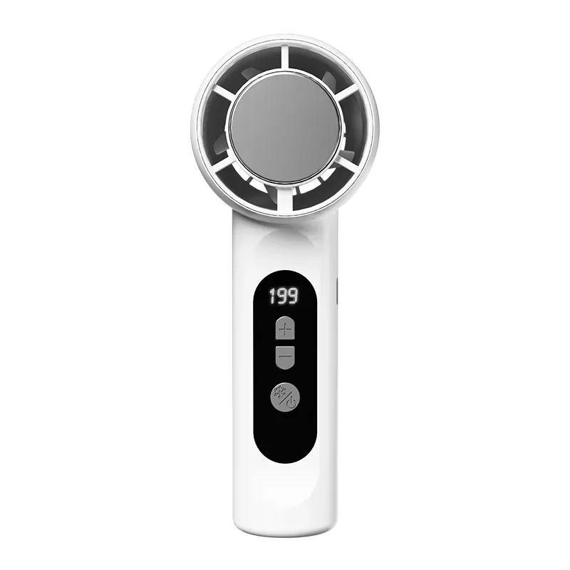 Ventilateur de bureau portatif rechargeable USB avec affichage LED 6
