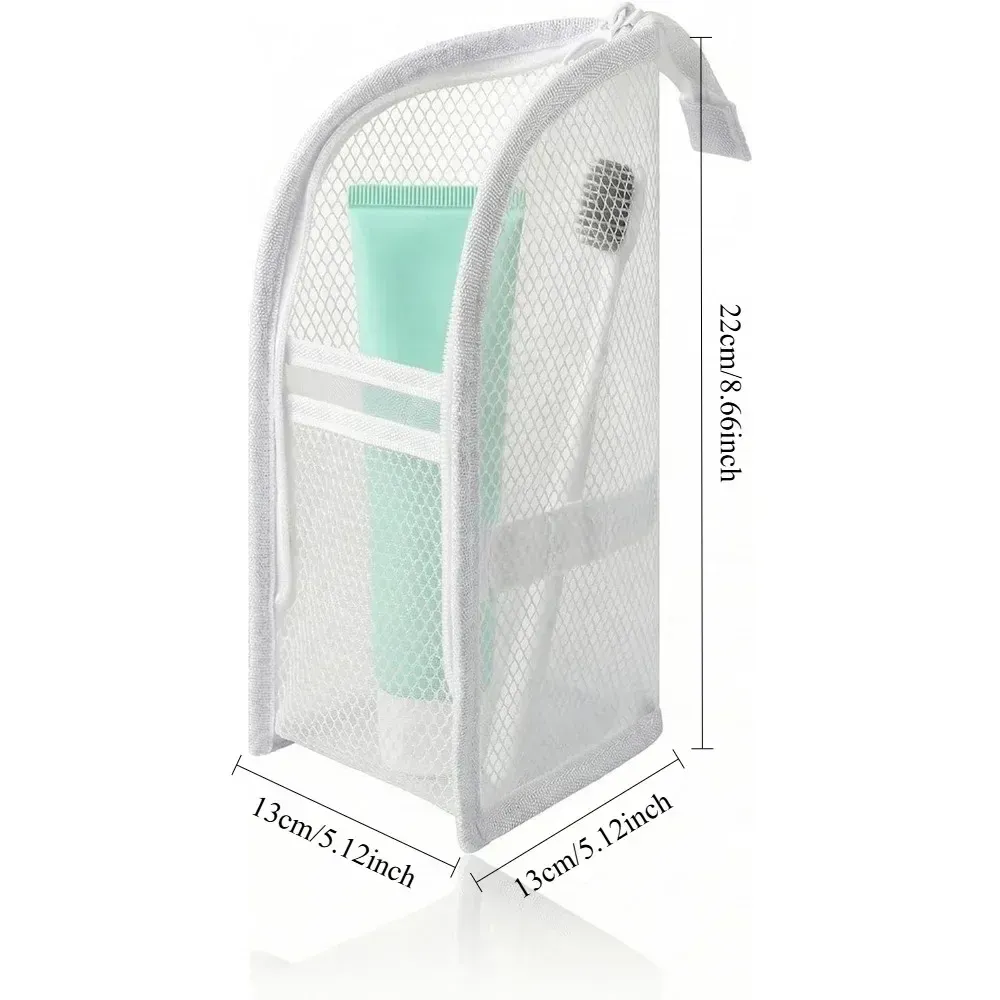 Trousse de toilette respirante à poser, vue d'ensemble