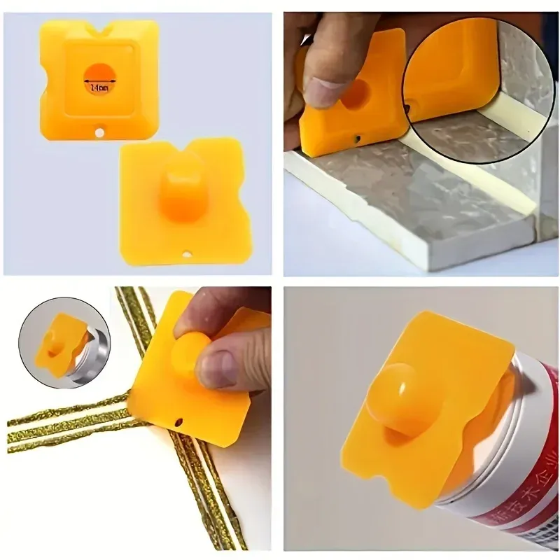Ensemble de calfeutrage en silicone, vue complète