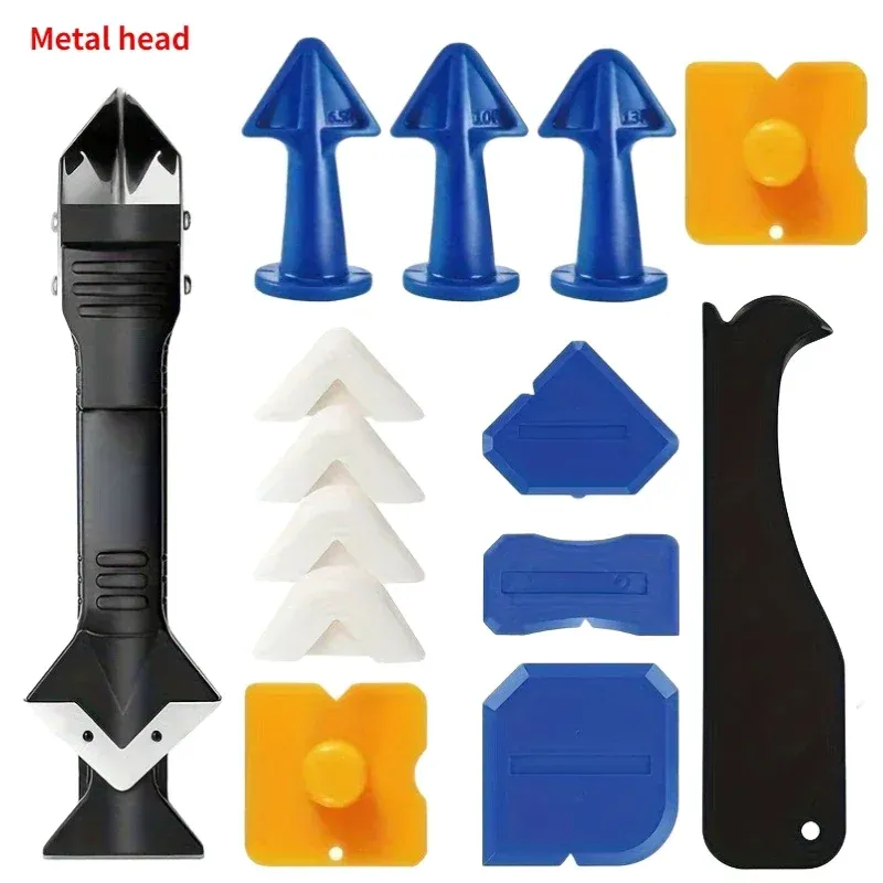 Ensemble de calfeutrage en silicone 15 pièces, vue d'ensemble