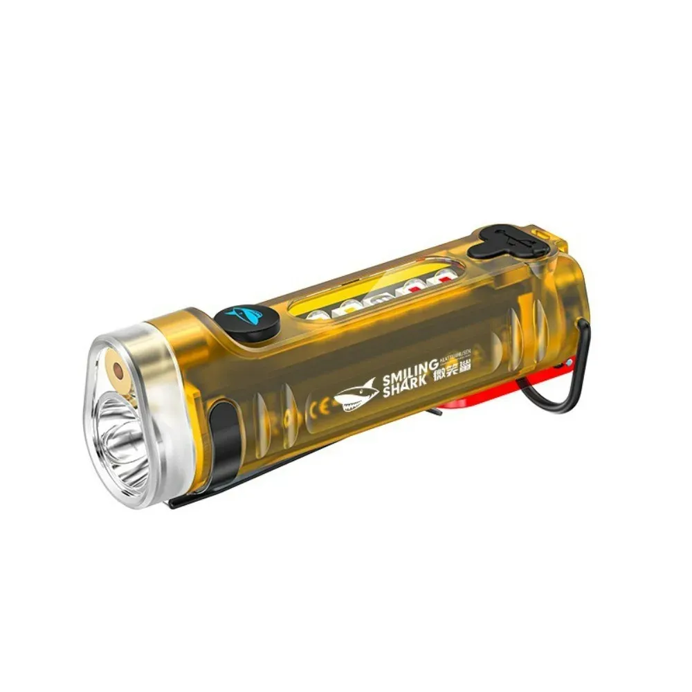 Mini lampe de poche à lumière infrarouge latérale – Torche porte-clés rechargeable et portable pour usage quotidien et d'urgence 8