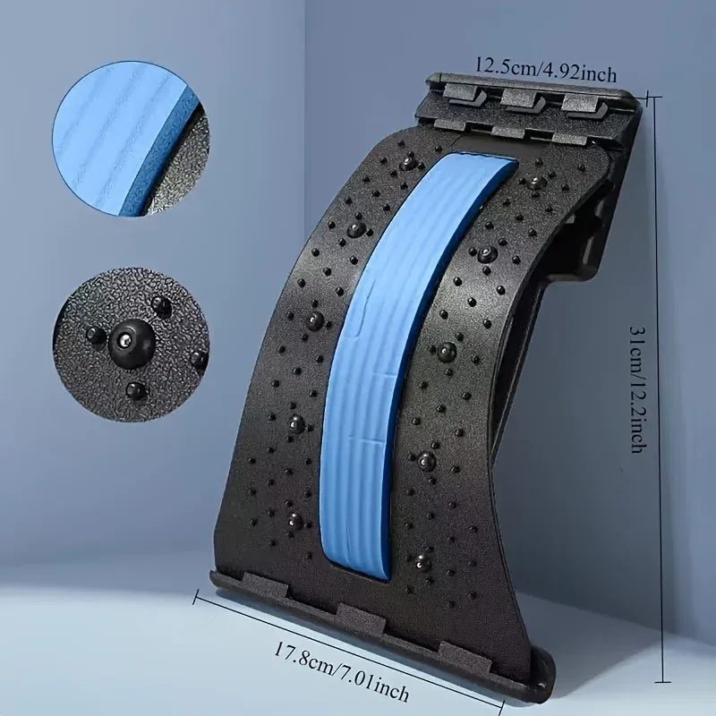 Correcteur de posture 3 niveaux avec support lombaire ergonomique pour le dos 3