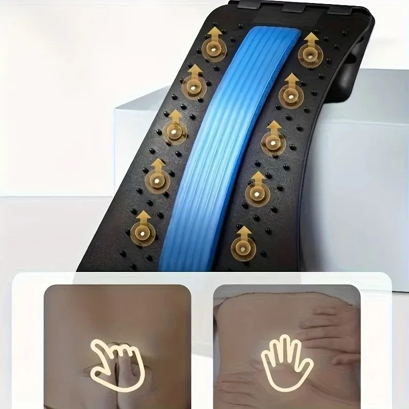Correcteur de posture 3 niveaux avec support lombaire ergonomique pour le dos 6