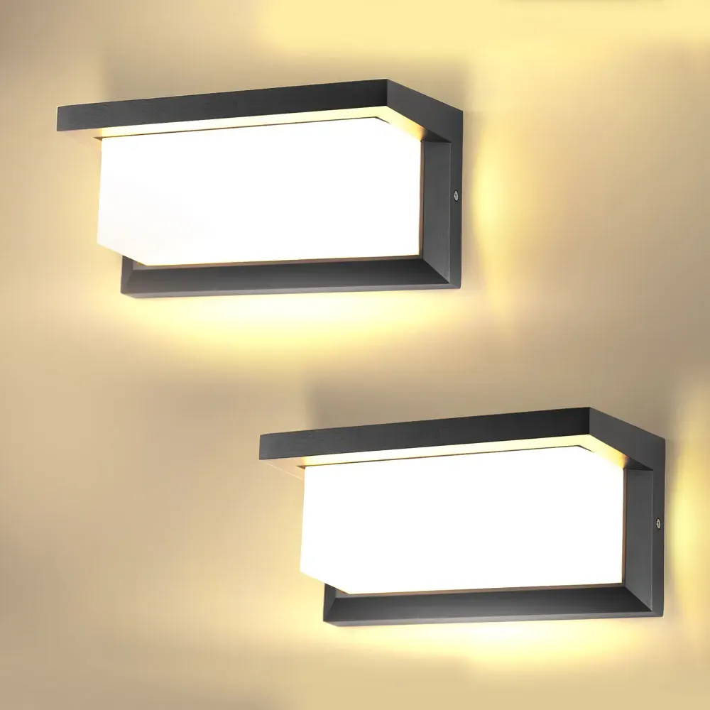 Applique rétro à LED dans un espace de vie