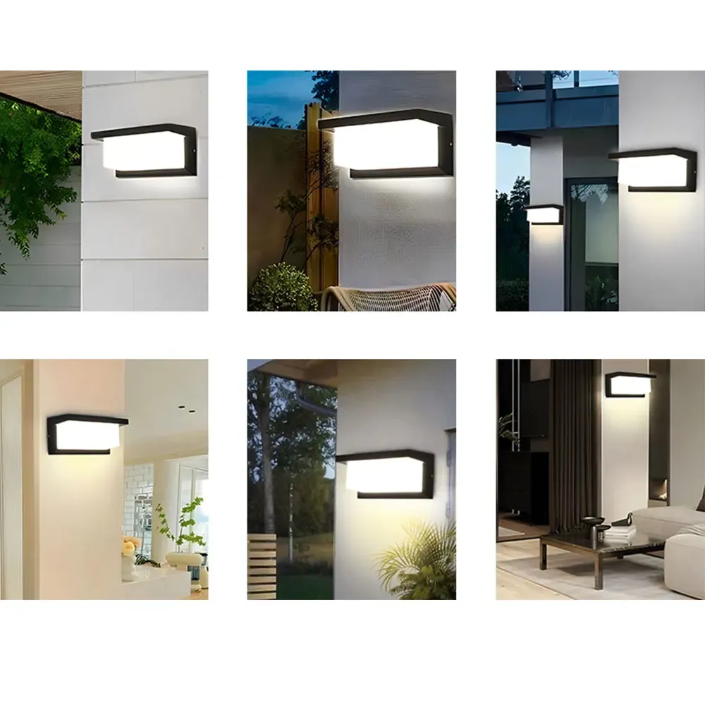 Applique murale LED rétro dans un intérieur