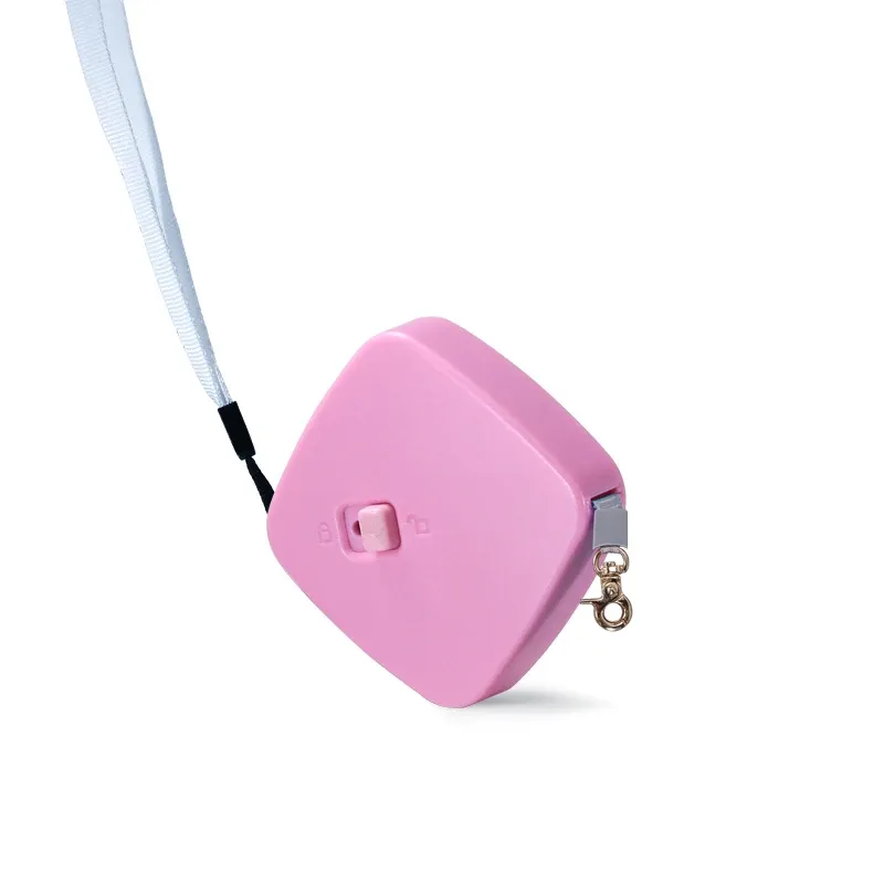 Laisse rétractable pour chien, finitions