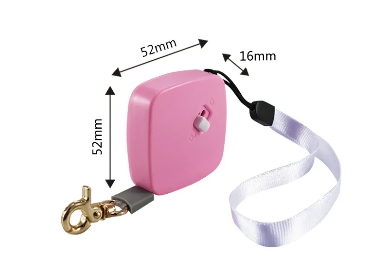 Laisse rétractable pour chien, finition