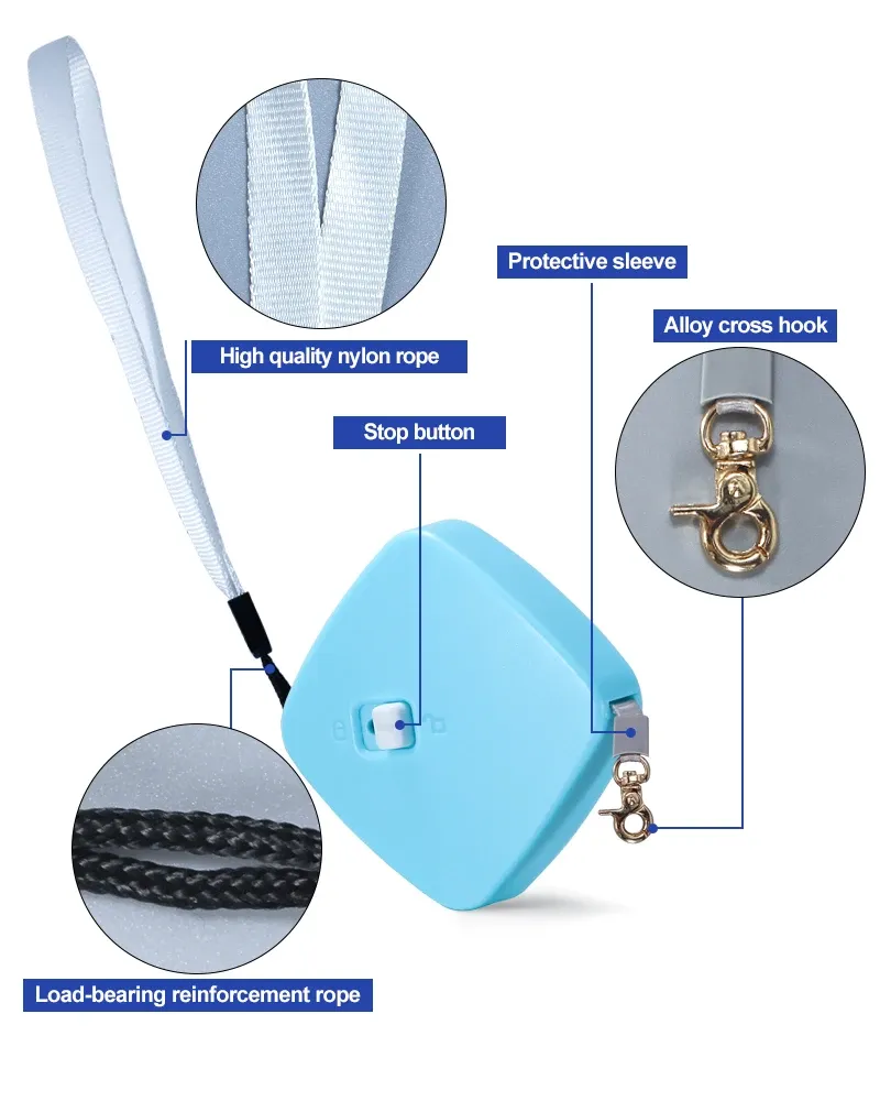 Laisse rétractable pour chien, lifestyle