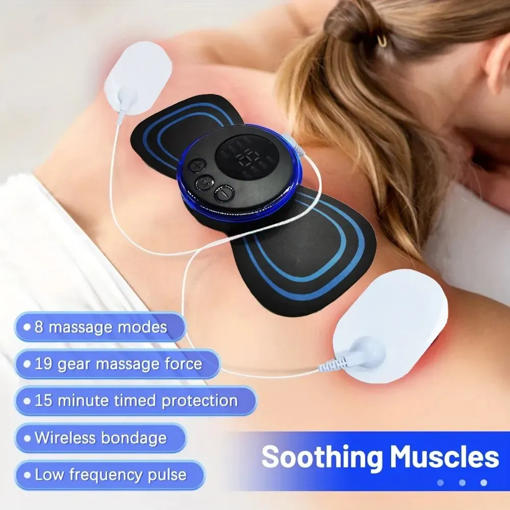 Masseur de cou en situation d'utilisation