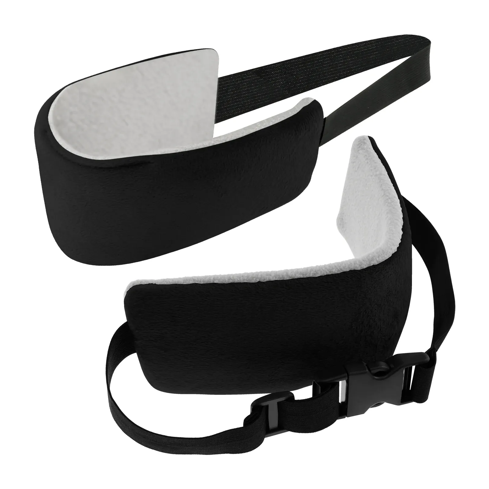 Sangle de soutien de tête réglable pour voyage et siège auto, lot de 2 2