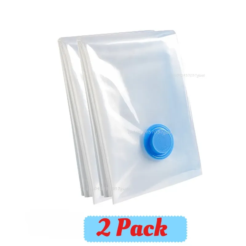 Sac sous vide pour vêtements avec pompe, accessoires de voyage, sacs de rangement pour couettes et couvertures 13
