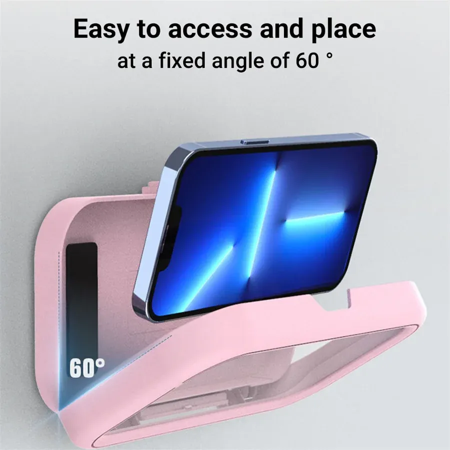 Support de téléphone de douche étanche, maintien sécurisé