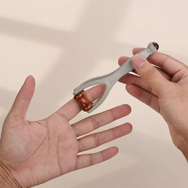 Masseur de doigts à double rangée de rouleaux, facile à utiliser, soulage la fatigue des doigts, favorise la circulation sanguine, portable 3