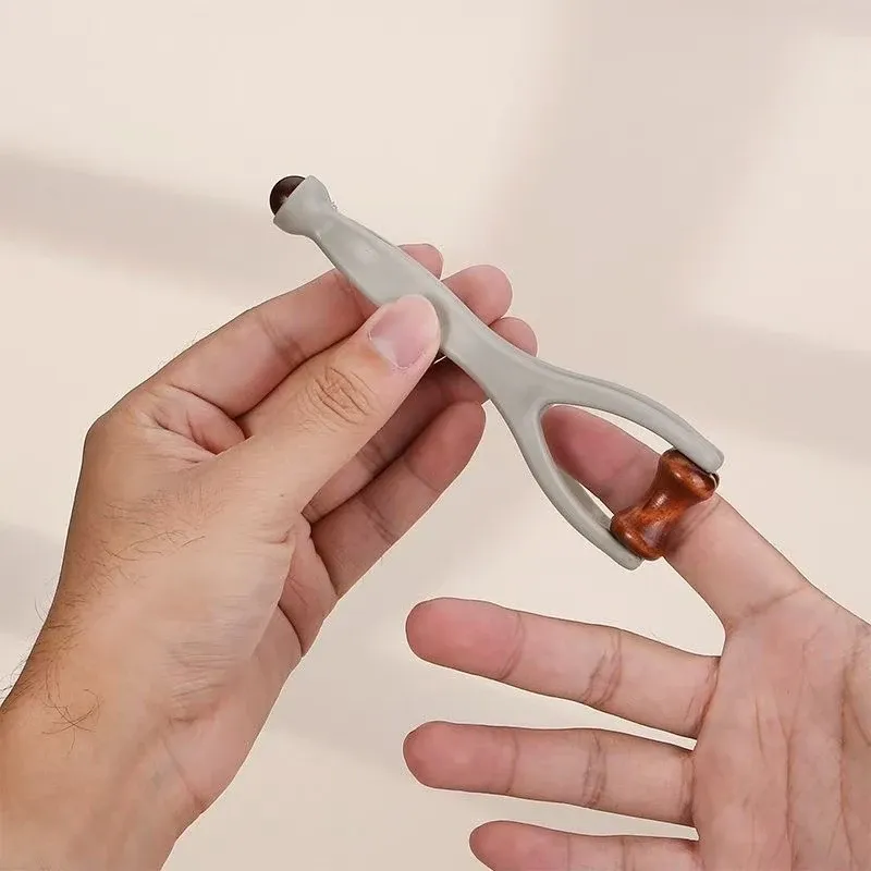 Masseur de doigts à double rangée de rouleaux, facile à utiliser, soulage la fatigue des doigts, favorise la circulation sanguine, portable 4