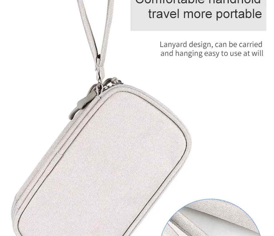 Étui de voyage pour accessoires électroniques en situation