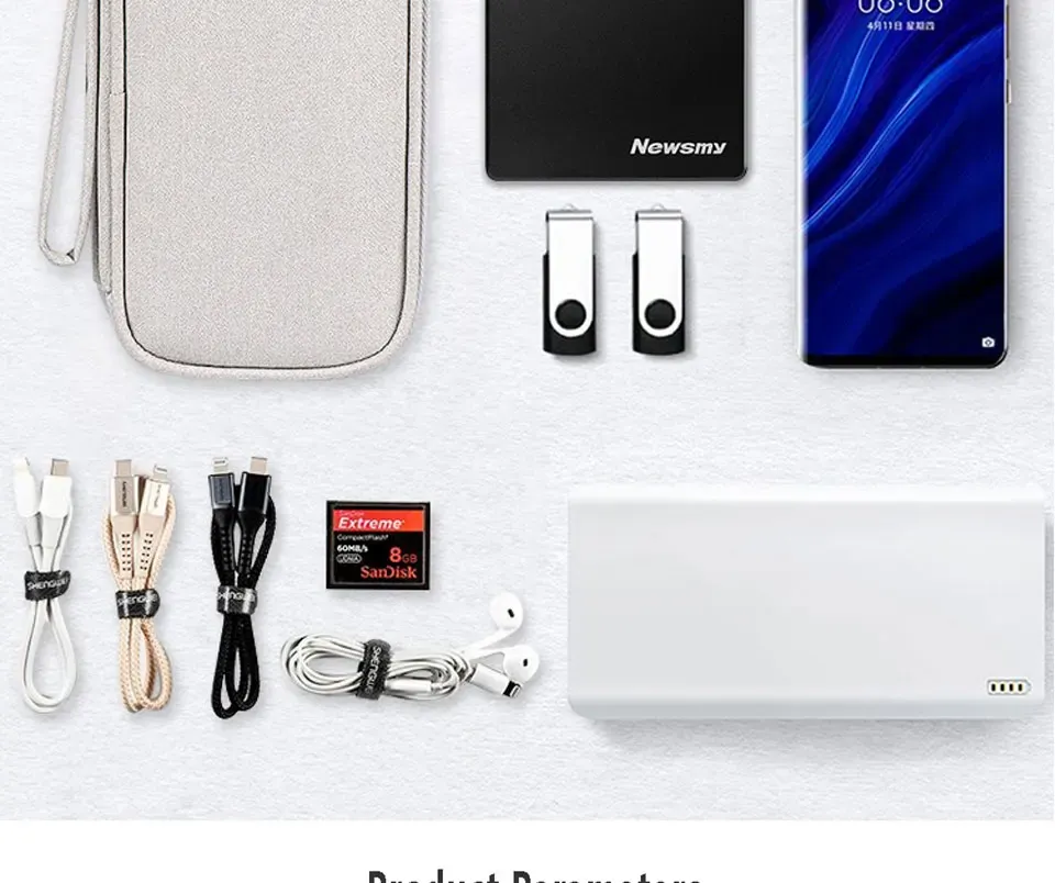 Rangement de chargeurs et accessoires