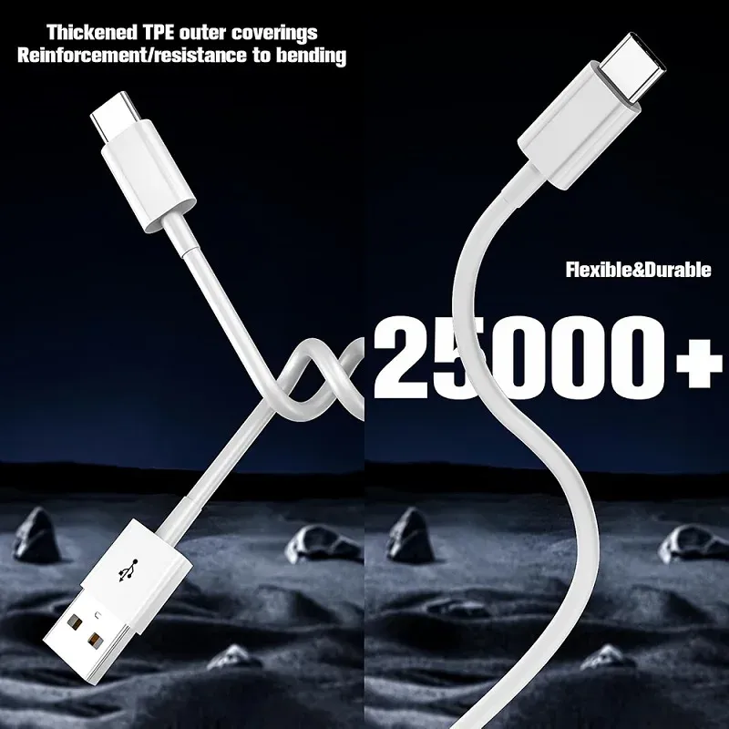 Câble de charge USB-C, détail de la connectique