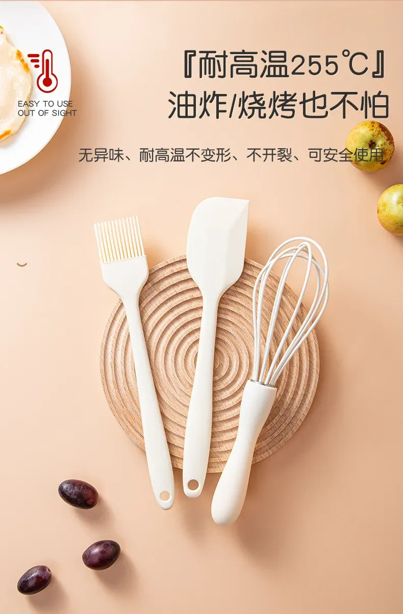 Gros plan sur la brosse à huile en silicone