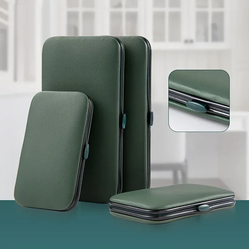 Kit de manucure et pédicure professionnel en acier inoxydable avec étui de voyage, 7 à 18 pièces 2