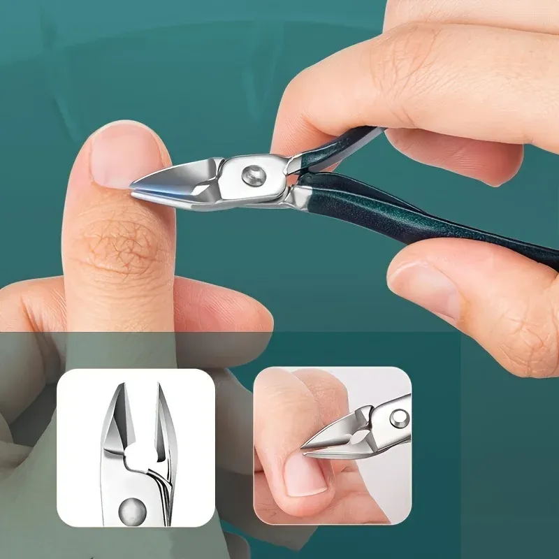 Kit de manucure et pédicure professionnel en acier inoxydable avec étui de voyage, 7 à 18 pièces 3