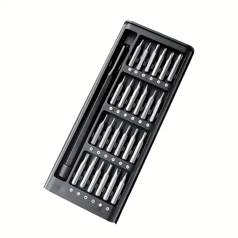 Ensemble de 25 mini tournevis à tête plate et cruciforme, pour appareils électroniques 7