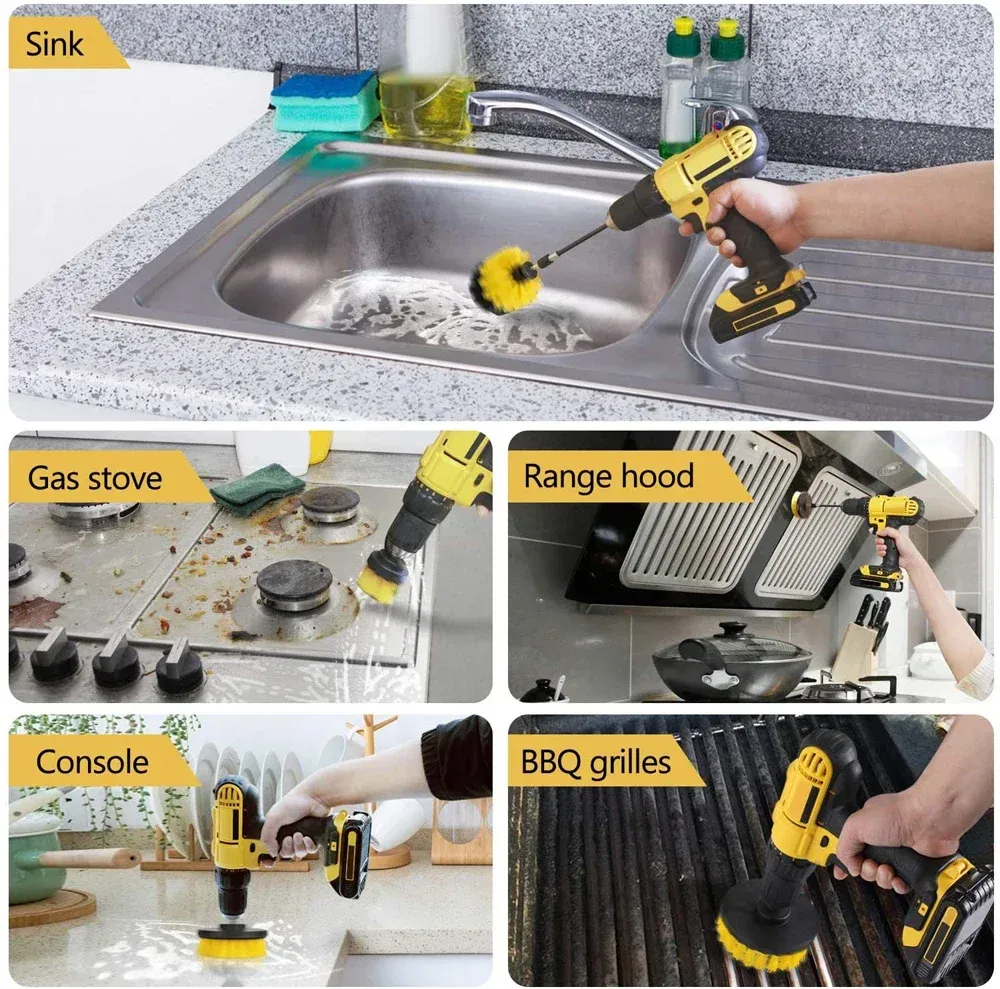 Nettoyage d'un tapis avec la brosse rotative