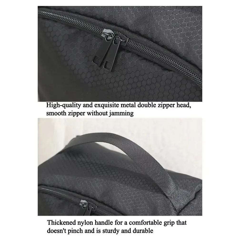 Sac de rangement pour chaussures, détail des matériaux