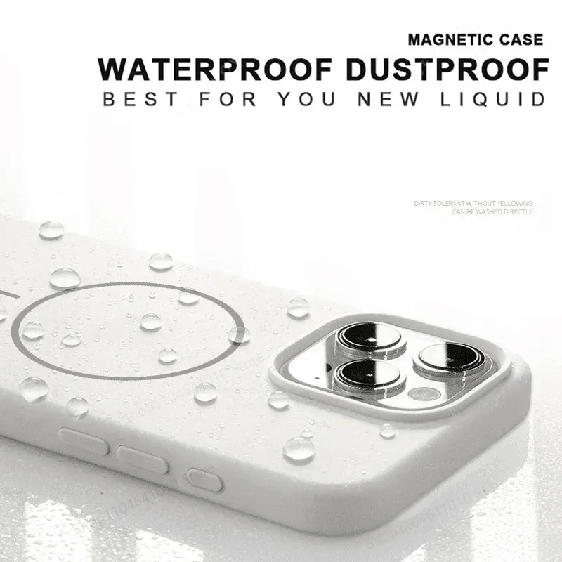 Coque magnétique iPhone finition