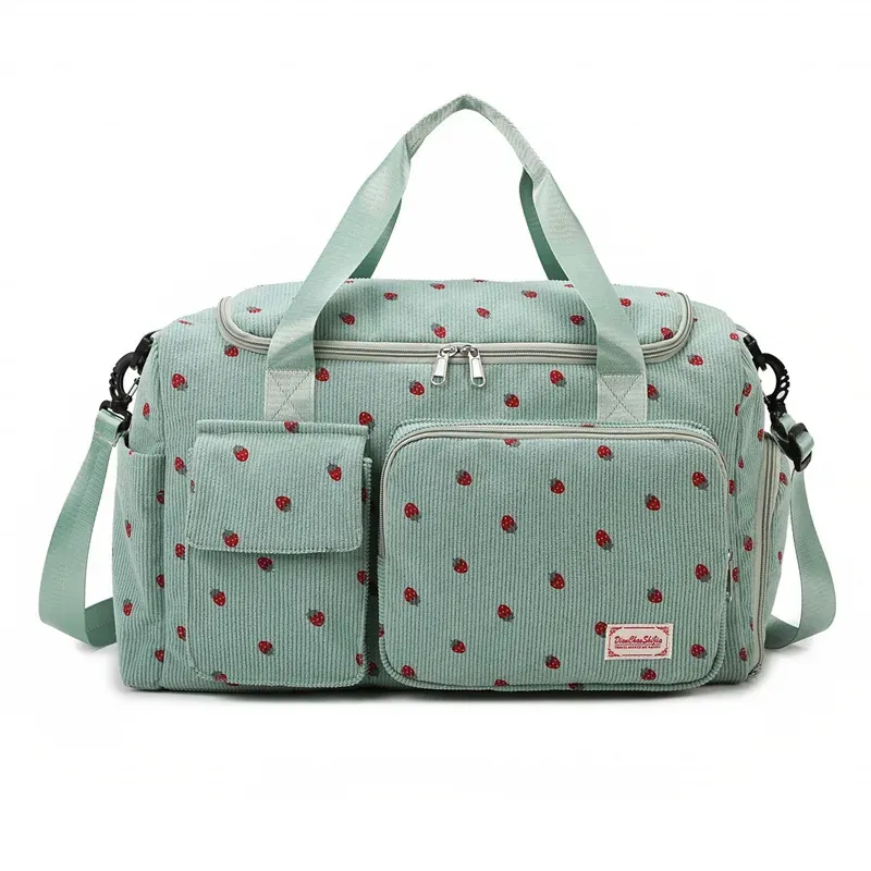 Sac de voyage fourre-tout grande capacité avec compartiment à chaussures, sac de sport pour femme à bandoulière 8