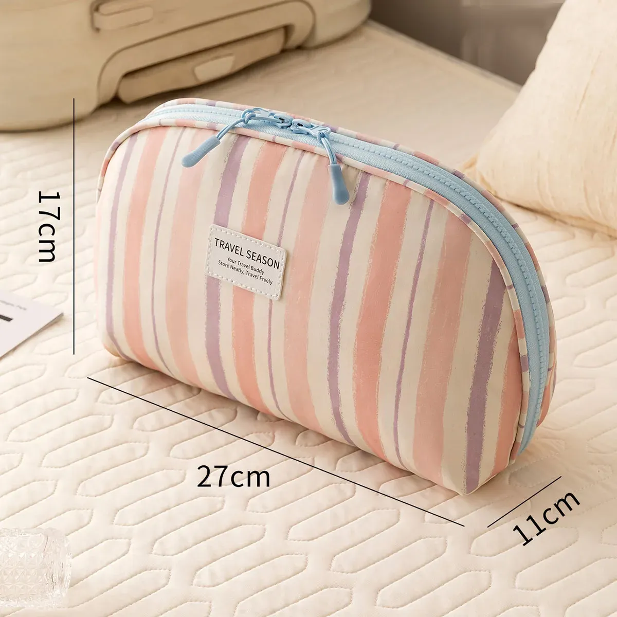 Sac de rangement de voyage en tissu Oxford pour sous-vêtements, chaussettes et soutiens-gorge 9
