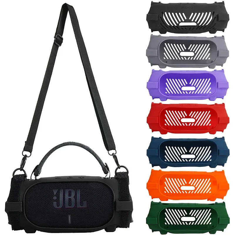 Étui en silicone pour enceinte JBL Charge 6, vue d'ensemble