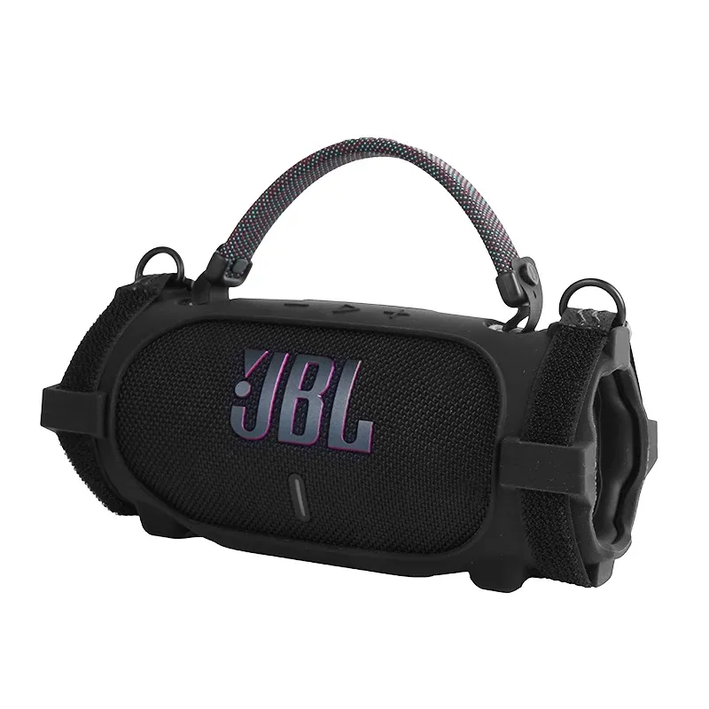 Étui en silicone pour enceinte JBL Charge 6, accès aux commandes