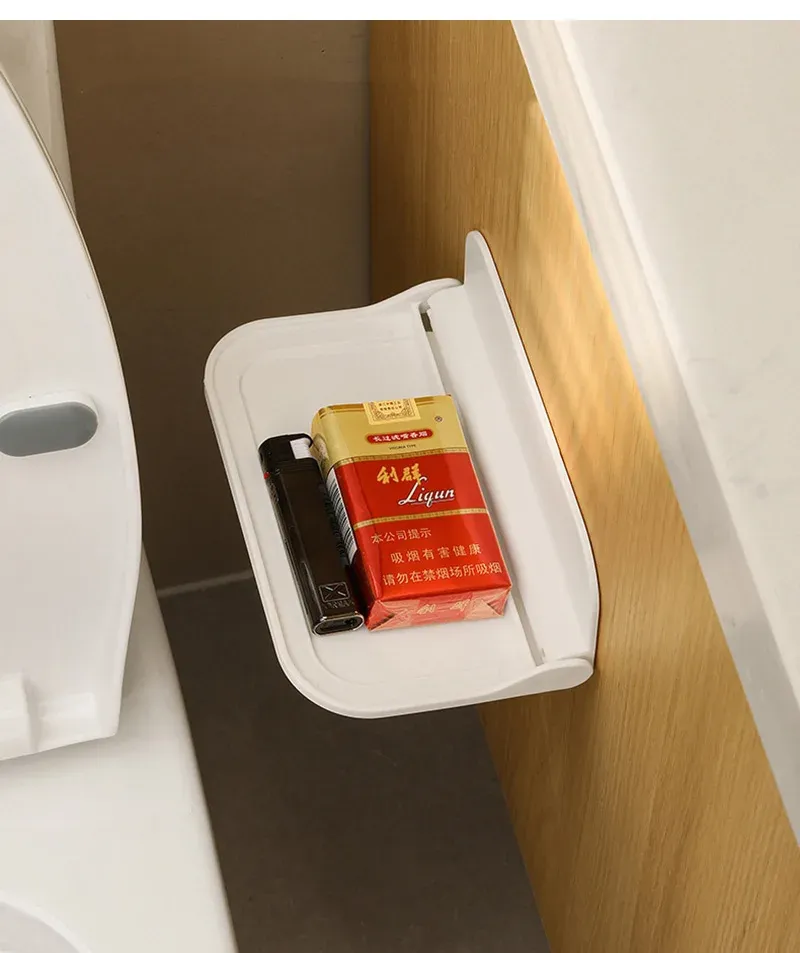 Étagère pliante pour salle de bain
