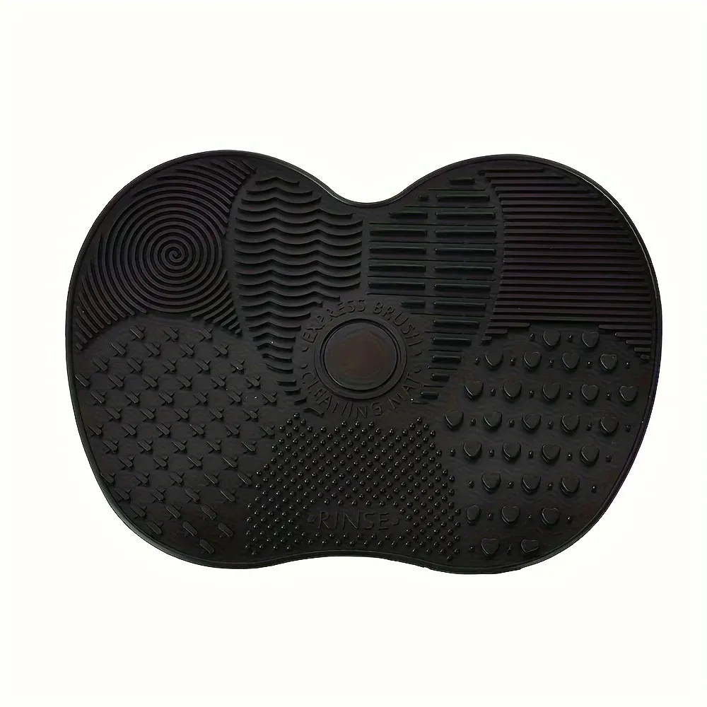 Tampon de nettoyage portable en silicone pour pinceaux de maquillage, avec ventouse 8