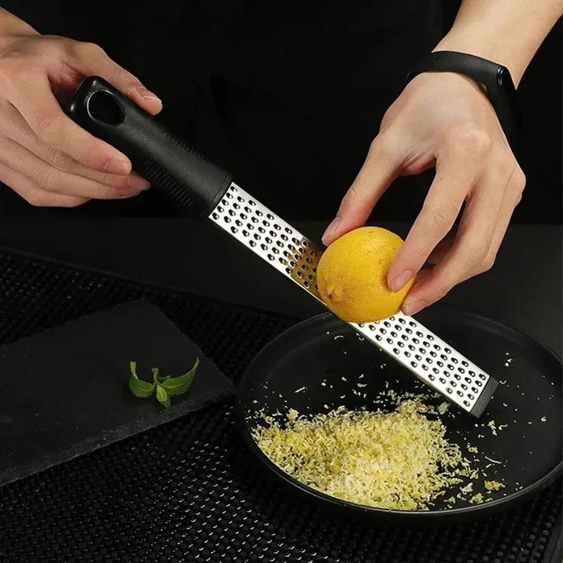 Râpe à fromage en acier inoxydable, coupe-citron, hachoir à chocolat, éplucheur à fruits, râpe à légumes, coupe-légumes, ustensiles de cuisine 5