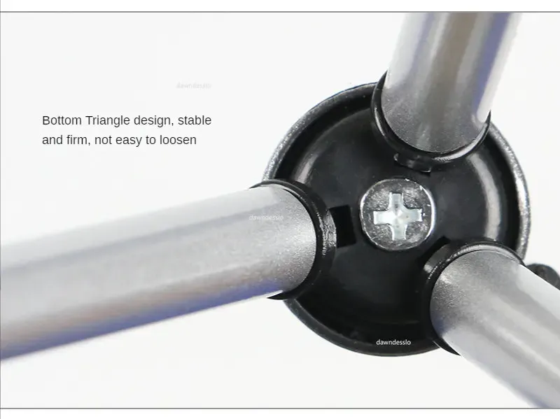 Mini trépied flexible, finitions détaillées