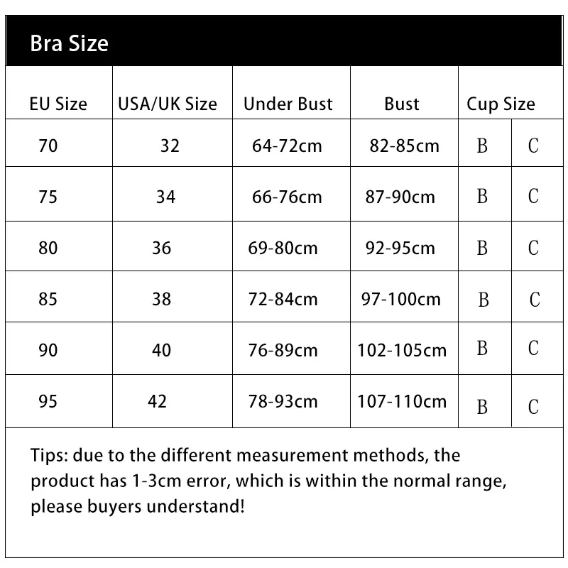 Détail du soutien-gorge sans couture