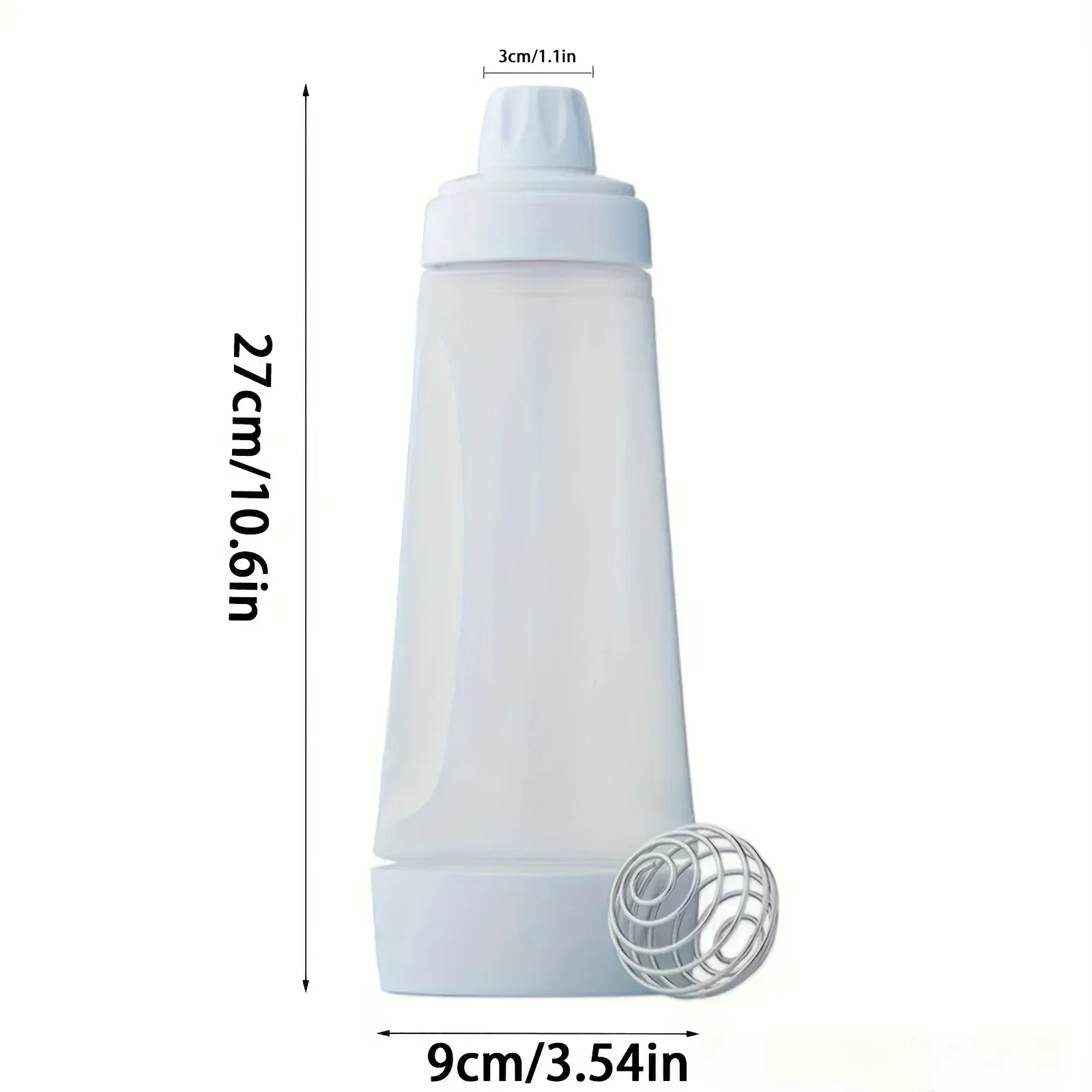 Bouteille mélangeuse pour pâte à crêpes, vue principale